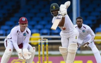 WI vs SA 2024: Temba Bavuma and Tony de Zorzi bolster South Africa on Day 2 of 1st Test