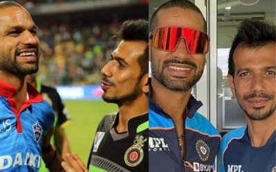 खास तरीके से चहल ने बरसाया दोस्त Shikhar Dhawan पर प्यार, स्पिनर का पोस्ट हुआ वायरल फिर एक बार