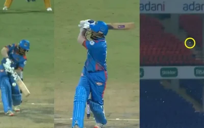 CSK vs NDS [WATCH]: Vaibhav Kandpal hits a massive six in Delhi Premier League T20 2024