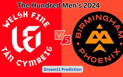 WEF vs BPH, The Hundred Men’s 2024: Match Prediction, Dream11 Team, Fantasy Tips and Pitch Report | Welsh Fire vs Birmingham Phoenix