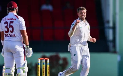 WI vs SA: Wiaan Mulder, Kyle Verreynne put South Africa in charge on Day 2 of Guyana Test