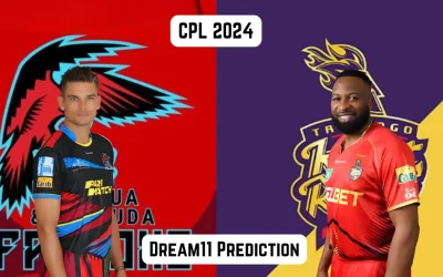 ABF vs TKR CPL 2024: Match Prediction, Dream11 Team, Fantasy Tips & Pitch Report | Antigua and Barbuda Falcons vs Trinbago Knight Riders