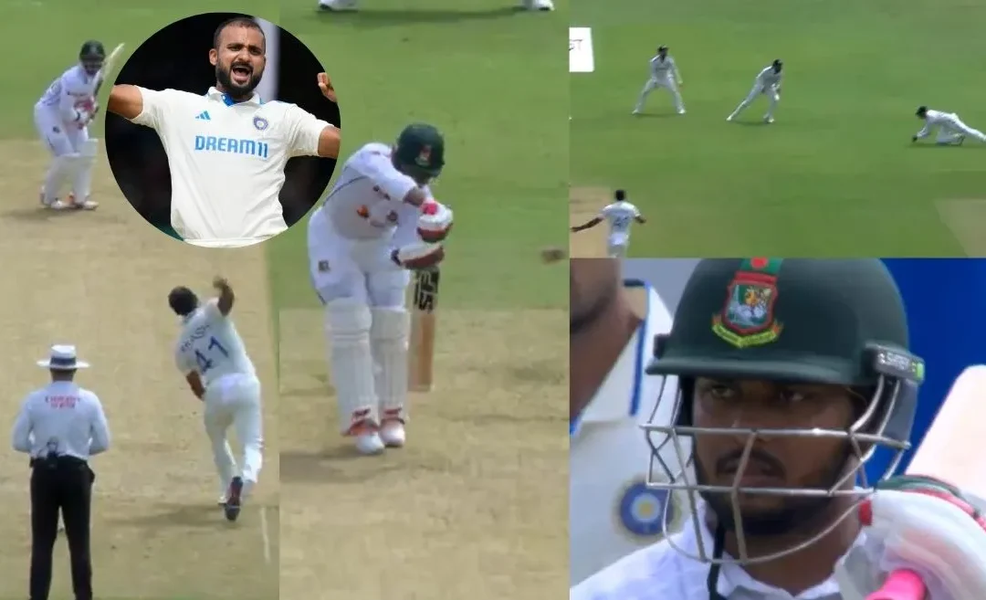 IND vs BAN 2024 [WATCH]: Akash Deep cut-short Zakir Hasan’s innings as Yashasvi Jaiswal grabs a stunner