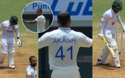 WATCH: Akash Deep strikes twice in an over to dismiss Zakir Hasan and Mominul Haque | IND vs BAN 2024, first Test