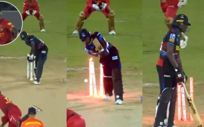 WATCH: Andre Russell takes out Kofi James with a fierce yorker in the Caribbean Premier League 2024