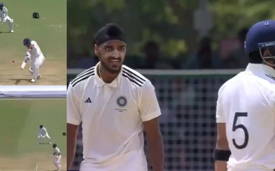 WATCH: Riyan Parag gets an aggressive send-off from Arshdeep Singh after being dismissed in the Duleep Trophy 2024