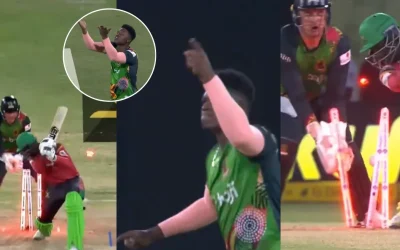 WATCH: Ashmead Nedd dismisses Kevin Sinclair with a beauty in CPL 2024