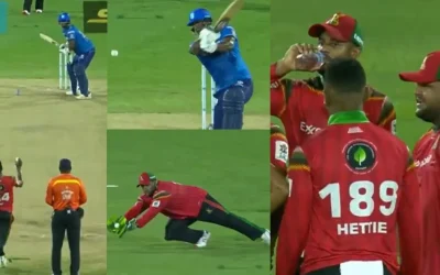 CPL 2024 [WATCH]: Pakistan’s Azam Khan grabs a breathtaking catch to dismiss Johnson Charles