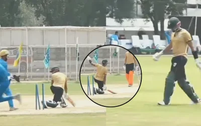 WATCH: Local spinner dismisses Babar Azam in practice match ahead of Champions One-Day Cup 2024/25