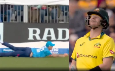 WATCH: Steve Smith left in disbelief as Brydon Chase grabs a stunning catch at the boundary