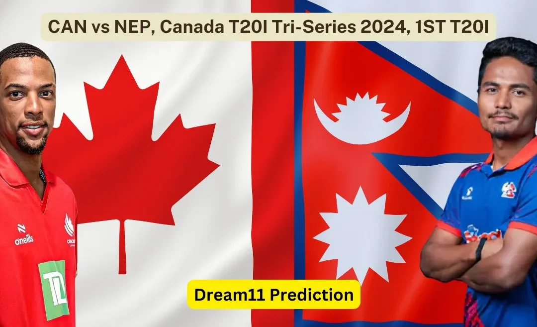 CAN vs NEP, Canada Tri Series 2024, 1st T20I: Match Prediction, Dream11 Team, Fantasy Tips & Pitch Report | Canada vs Nepal