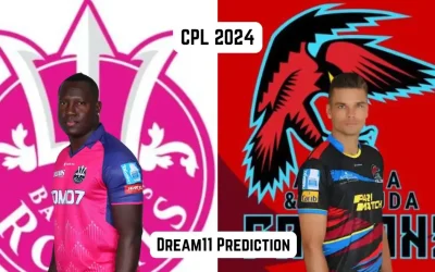 BR vs ABF, CPL 2024: Match Prediction, Dream11 Team, Fantasy Tips & Pitch Report | Barbados Royals vs Antigua and Barbuda Falcons