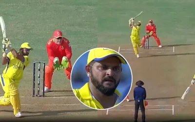 WATCH: CSK veteran Suresh Raina rewinds clock with his delightful hits in LLC 2024