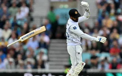 Dhananjaya de Silva, Kamindu Mendis frustrate England before bad light stops play