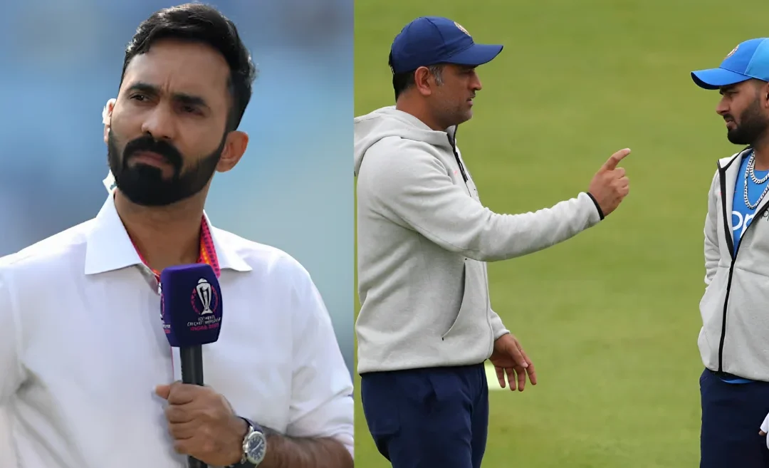 Dinesh Karthik shares his thoughts on who is India’s best Test wicketkeeper-batter, Rishabh Pant or MS Dhoni