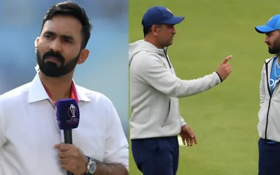 Dinesh Karthik shares his thoughts on who is India’s best Test wicketkeeper-batter, Rishabh Pant or MS Dhoni