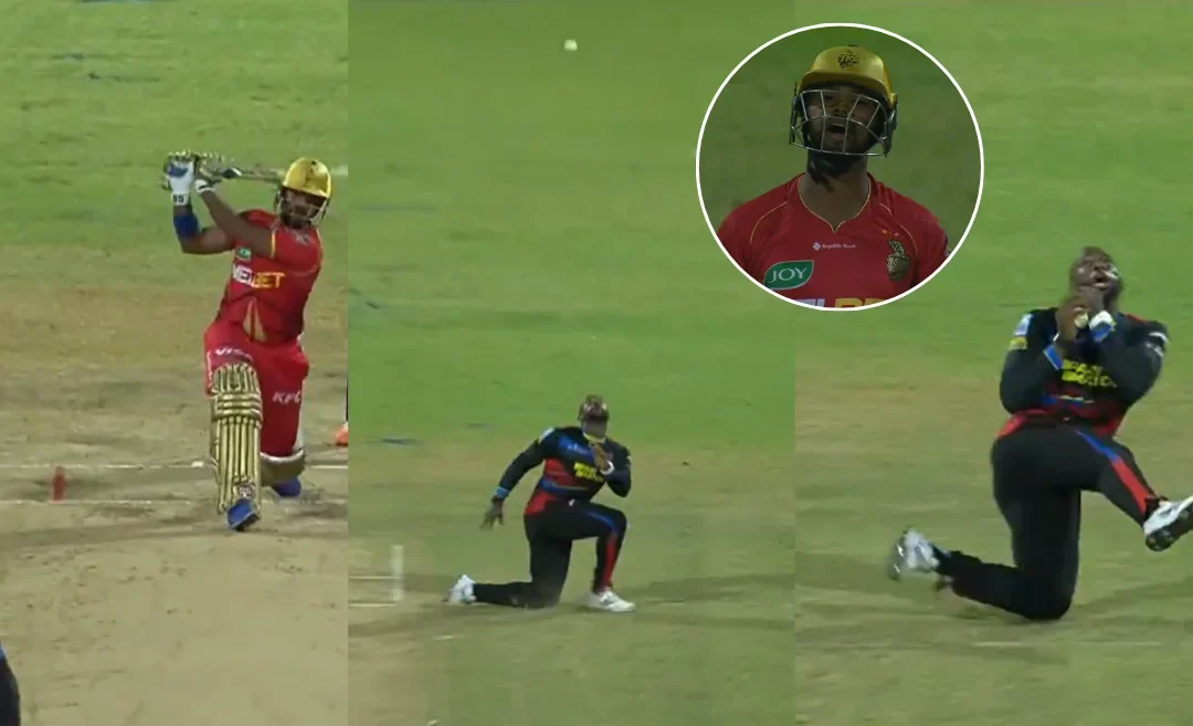 WATCH: Fabian Allen take a spectacular catch to dismiss Nicholas Pooran in CPL 2024