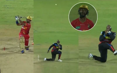 WATCH: Fabian Allen take a spectacular catch to dismiss Nicholas Pooran in CPL 2024