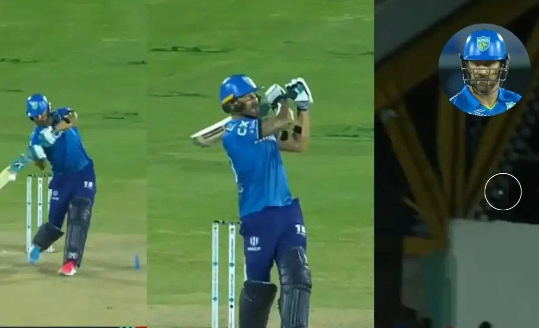 WATCH: Faf du Plessis slams Mohammad Amir for a huge six in CPL 2024