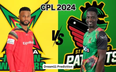 GUY vs SKN, CPL 2024: Match Prediction, Dream11 Team, Fantasy Tips and Pitch Report | Guyana Amazon Warriors vs St Kitts and Nevis Patriots