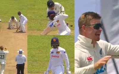 SL vs NZ [WATCH]: Glenn Phillips bowls an ripper to dismiss Dhananjaya de Silva on Day 1 of the first Test