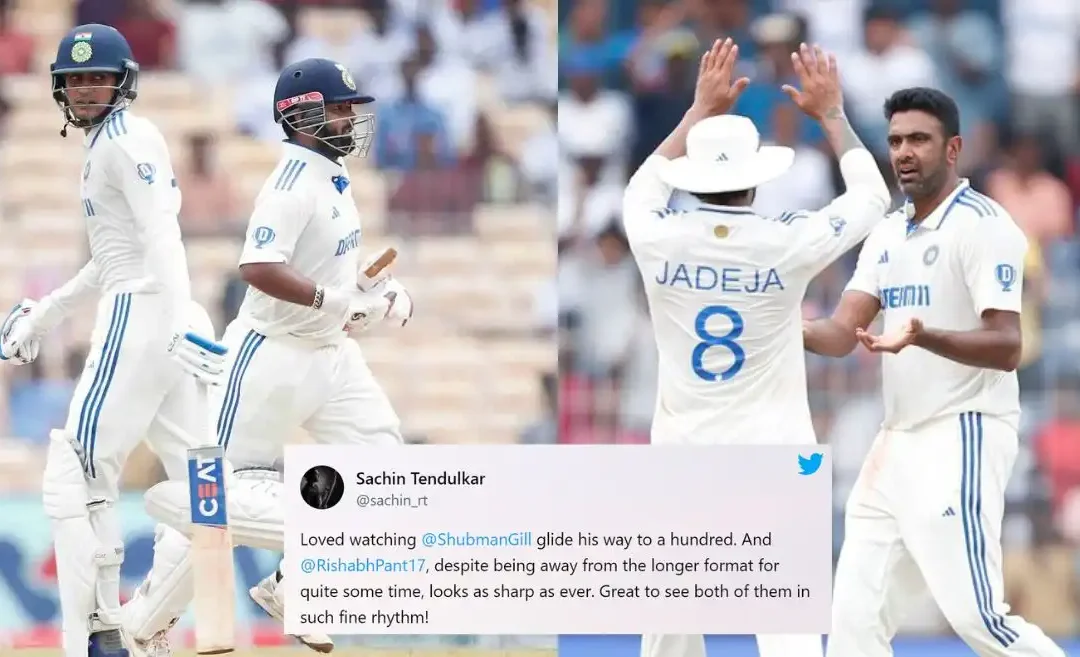 Netizens react as Rishabh Pant & Shubman Gill’s tons put India in the driving seat on Day 3 of the 1st Test against Bangladesh