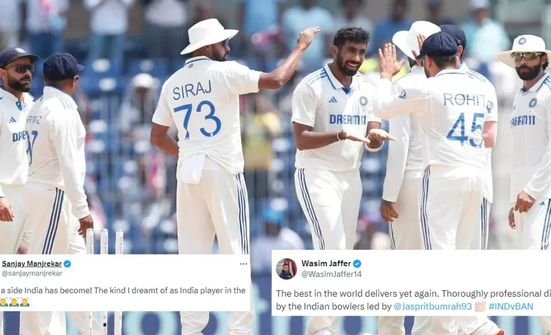 Netizens react as Jasprit Bumrah’s brilliance helps India seize control over Bangladesh on Day 2 of the 1st Test