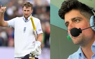 WATCH: Alastair Cook gets emotional as Joe Root breaks his Test century record for England