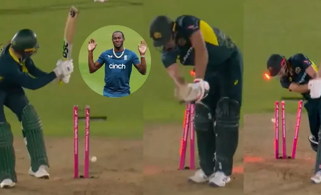 ENG vs AUS [WATCH]: Jofra Archer and Saqib Mahmood put a halt on Aussie batting line-up with a team hat-trick