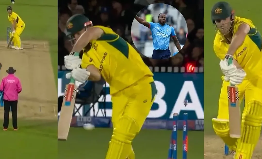 WATCH: Jofra Archer’s peach of a delivery to dismiss Mitchell Marsh in the 4th ENG vs AUS ODI