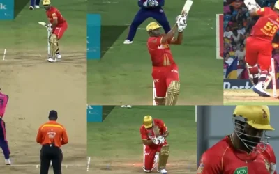 WATCH: Kieron Pollard falls victim to Naveen ul Haq’s trap on a crucial juncture in CPL 2024