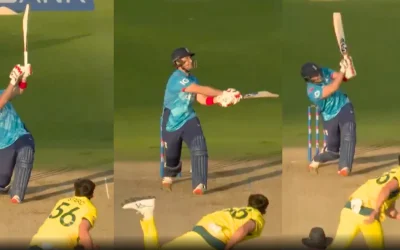 WATCH: 6,0,6,6,6,4 – Liam Livingstone smashes Mitchell Starc for 28 runs in an over