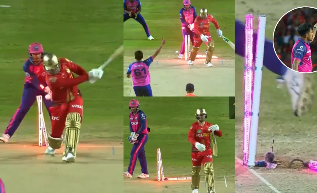 WATCH: Maheesh Theekshana dismisses Jason Roy for a duck with a clever delivery in CPL 2024