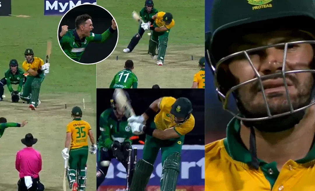 IRE vs SA [WATCH]: Matthew Humphreys dismisses Aiden Markram with a beauty as Ireland clinches a historic victory in the 2nd T20I