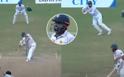 WATCH: Mohammad Rizwan’s ill-timed drive leads to his dismissal on Day 4 of the 2nd PAK vs BAN Test