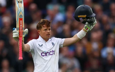 England’s Ollie Pope smashes historic ton on Day 1 of the third Test against Sri Lanka