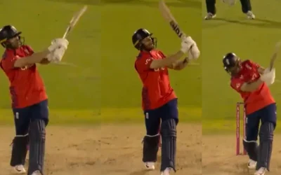 ENG vs AUS [WATCH]: Phil Salt hammers Australian all-rounder Aaron Hardie for a hat-trick of sixes in the 2nd T20I