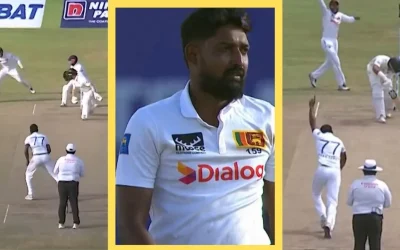 WATCH: Prabath Jayasuriya crushes New Zealand’s hopes with a game-changing spell for Sri Lanka