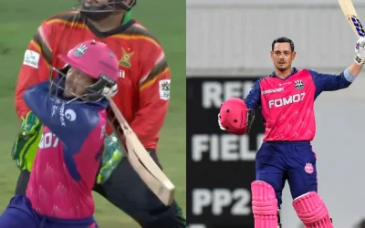 8 fours, 9 sixes – Quinton de Kock smashes his maiden century in the CPL history