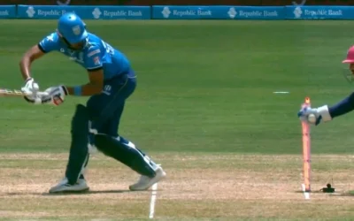 WATCH: Quinton de Kock pulls off MS Dhoni-esque stumping to dismiss Roston Chase in CPL 2024