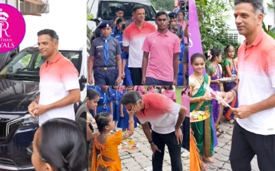 WATCH: Rahul Dravid receives heartwarming welcome in Rajasthan Royals High-Performance Centre