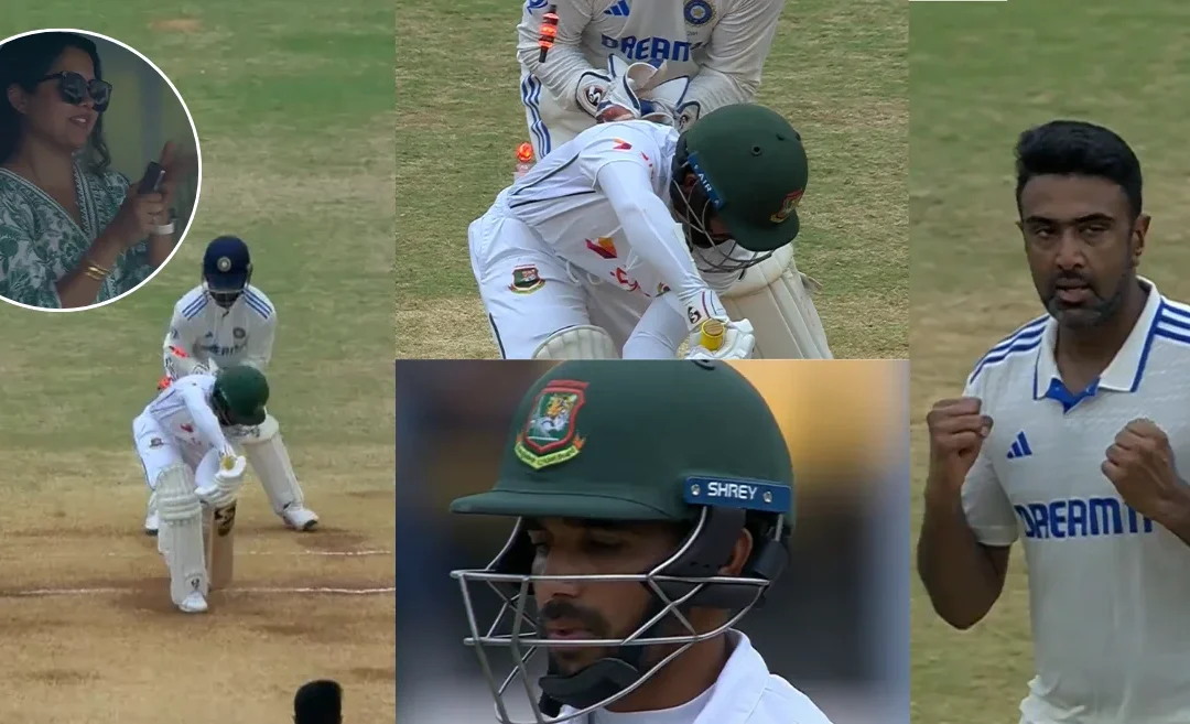 IND vs BAN [WATCH]: Ravichandran Ashwin’s stunning delivery cleans up Mominul Haque on Day 3 of the first Test