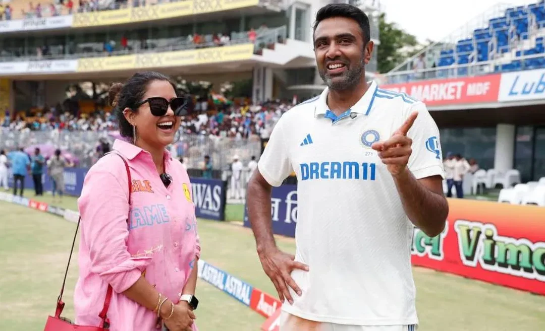 Ravichandran Ashwin’s wife reveals her complains in a heartwarming video after India’s thumping over Bangladesh in the Chennai Test