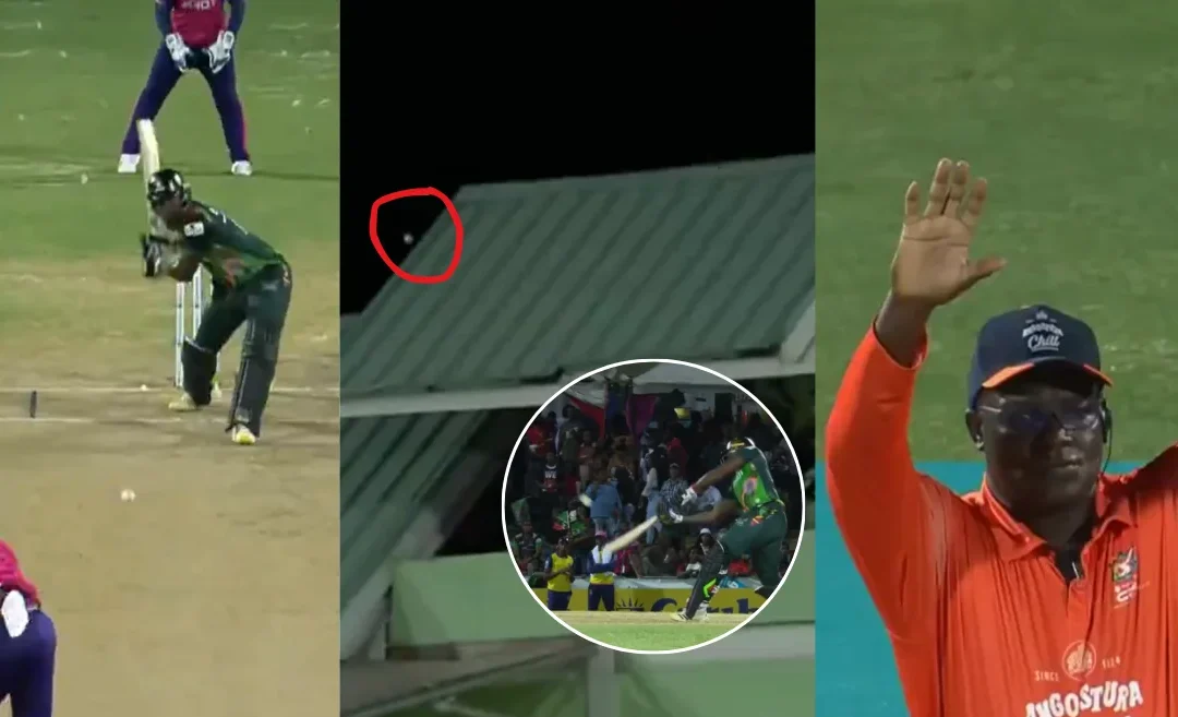 WATCH: Ryan John smashes enormous six off Jason Holder in CPL 2024