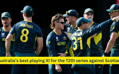 SCO vs AUS 2024: Australia’s best playing XI for the T20I series against Scotland