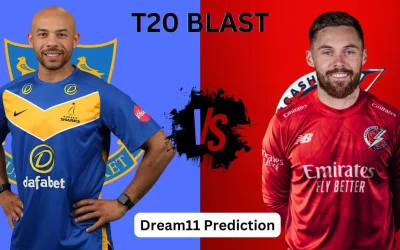 SUS vs LAN, T20 Blast 2024: Match Prediction, Dream11 Team, Fantasy Tips & Pitch Report | Sussex vs Lancashire, Quarter Final 2