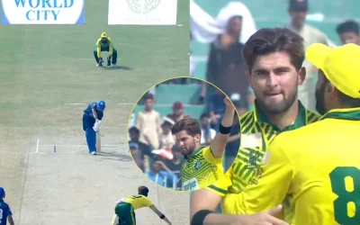 WATCH: Shaheen Afridi does a Wasim Akram to remove Umar Siddiq in Champions One-Day Cup 2024