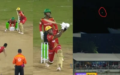 WATCH: Shaqkere Parris smokes Nathan Sowter for a 124m six in a thrilling CPL 2024 clash