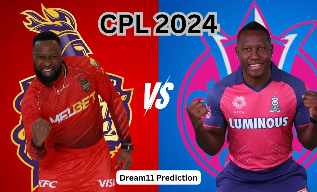 TKR vs BR, CPL 2024: Match Prediction, Dream11 Team, Fantasy Tips and Pitch Report | Trinbago Knight Riders vs Barbados Royals