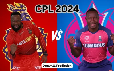 TKR vs BR, CPL 2024: Match Prediction, Dream11 Team, Fantasy Tips and Pitch Report | Trinbago Knight Riders vs Barbados Royals